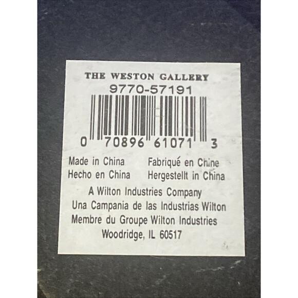 The Weston Gallery Italian Wood Capri Collection Picture Frame 7"x9" Hold 5" x7" - Picture 6 of 6